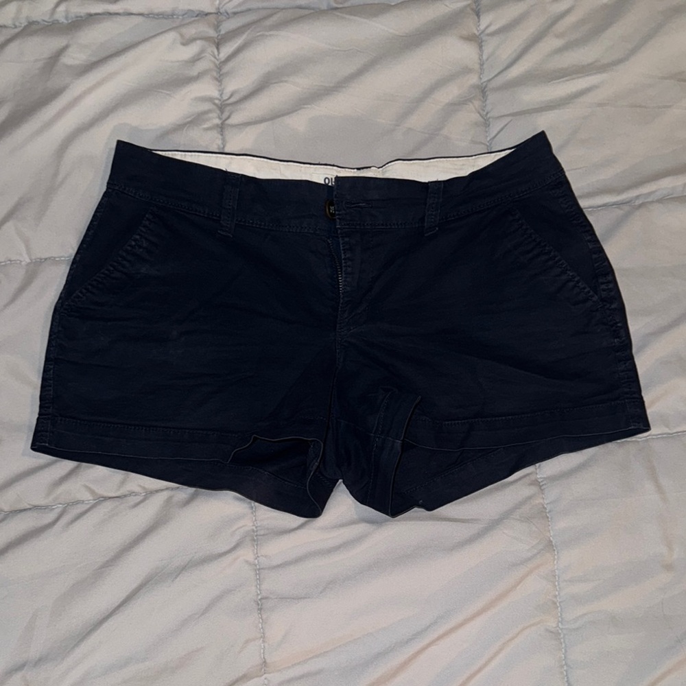 Old Navy Blue Shorts Classic Cotton Blend
